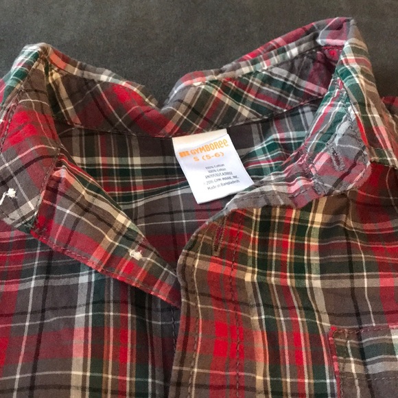 Plaid button up - Picture 2 of 4